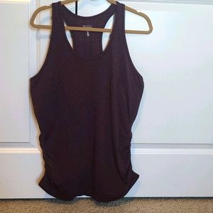 Athleta XL side shirred tank top